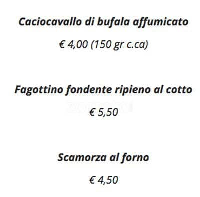 Menu di LadyBù 