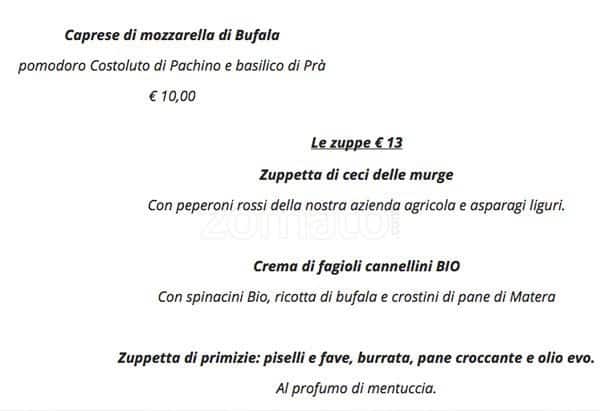 Menu di LadyBù 