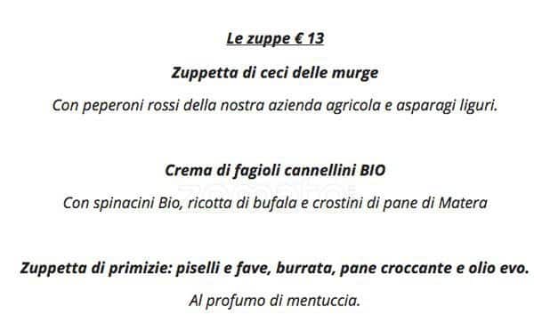 Menu di LadyBù 