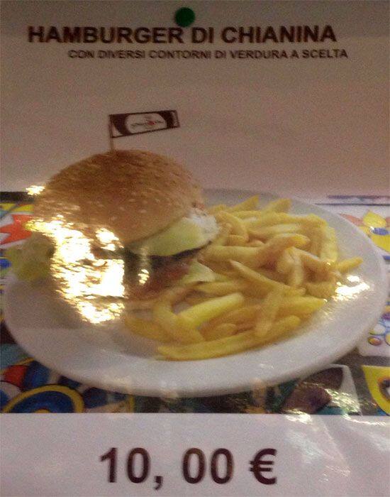Menu di Prima o Poi Milano 