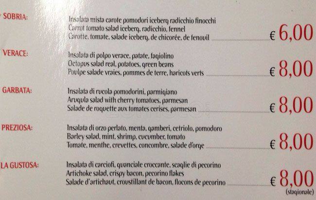 Menu di Magnifico Eat 