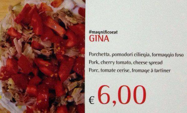 Menu di Magnifico Eat 