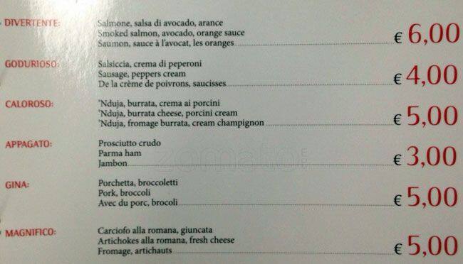 Menu di Magnifico Eat 