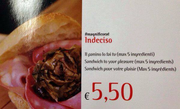 Menu di Magnifico Eat 