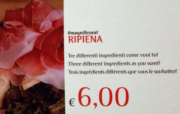 Menu di Magnifico Eat 