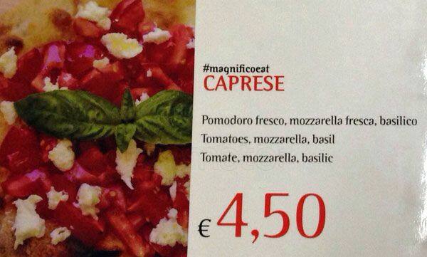 Menu di Magnifico Eat 