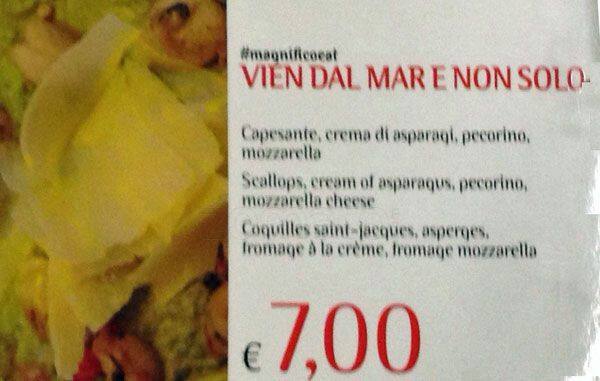 Menu di Magnifico Eat 