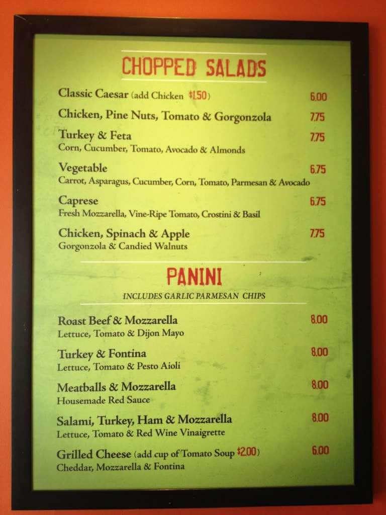 Sauce Pizza & Wine Menu, Menu untuk Sauce Pizza & Wine, Mesa, Mesa