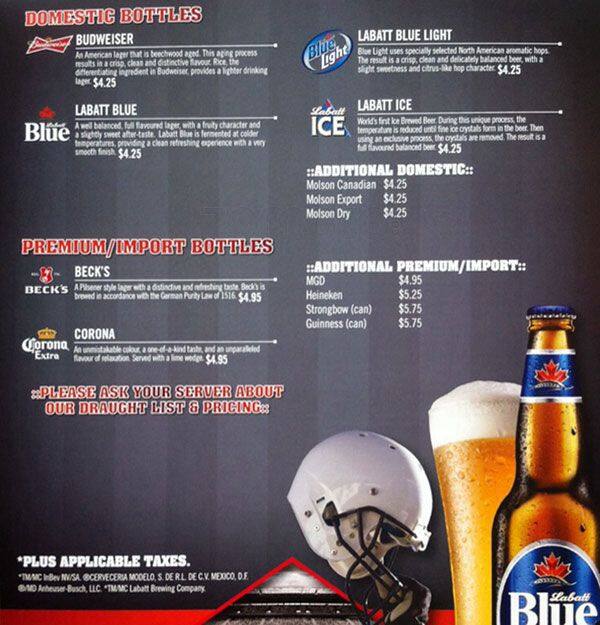 Legends Sports Lounge Menu, Menu for Legends Sports Lounge, The