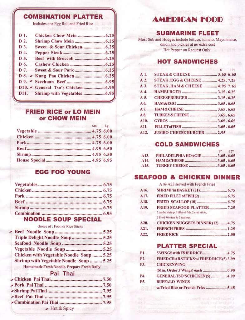 Carta de Hunan Express