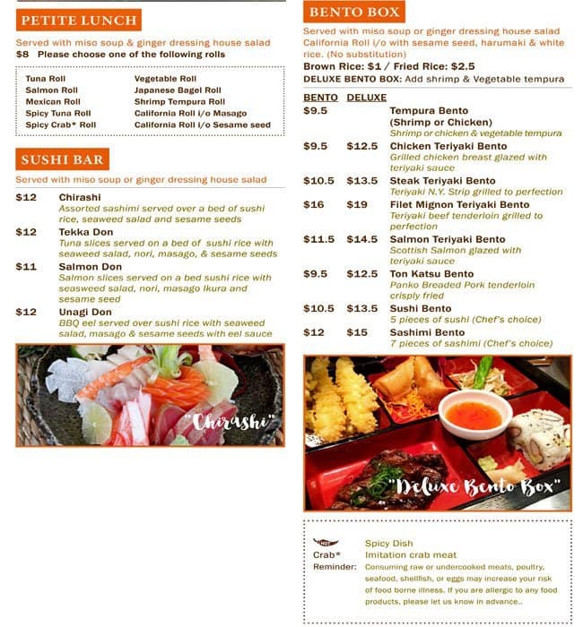 Umami Japanese Teppanyaki & Sushi Restaurant Menu - Urbanspoon/Zomato