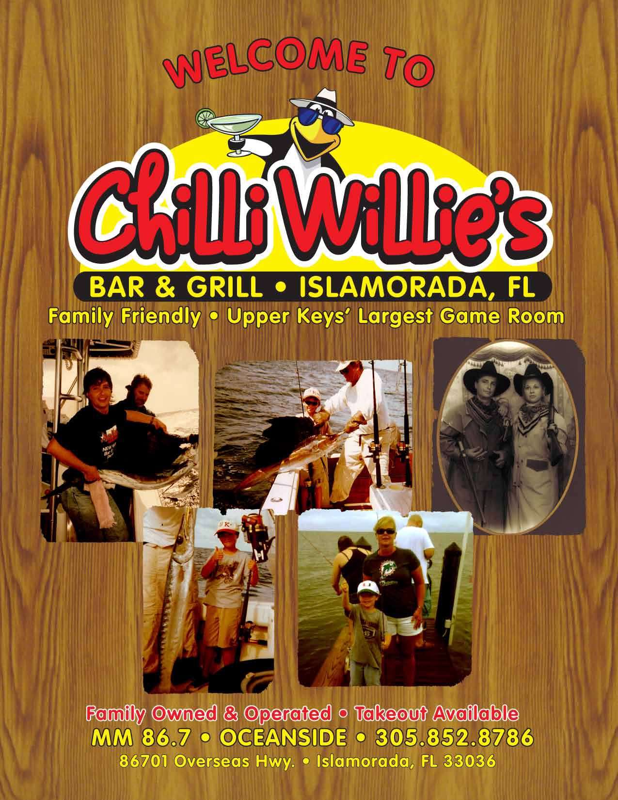 Chilli Willie's Bar & Grill Menu Urbanspoon/Zomato