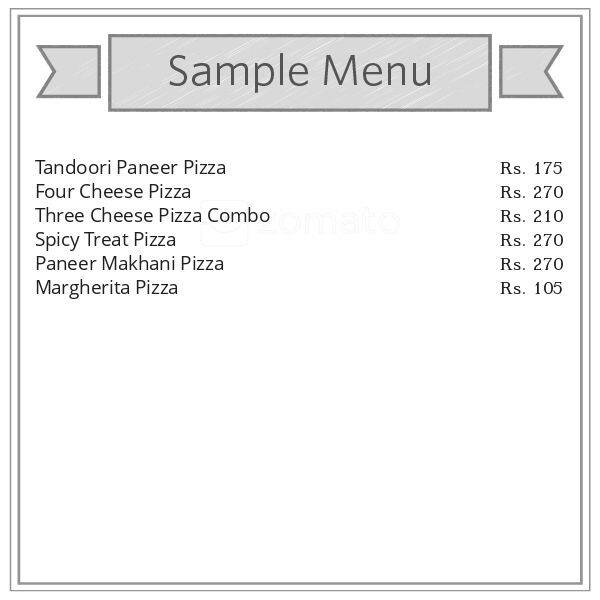 Yours Deliciously menu