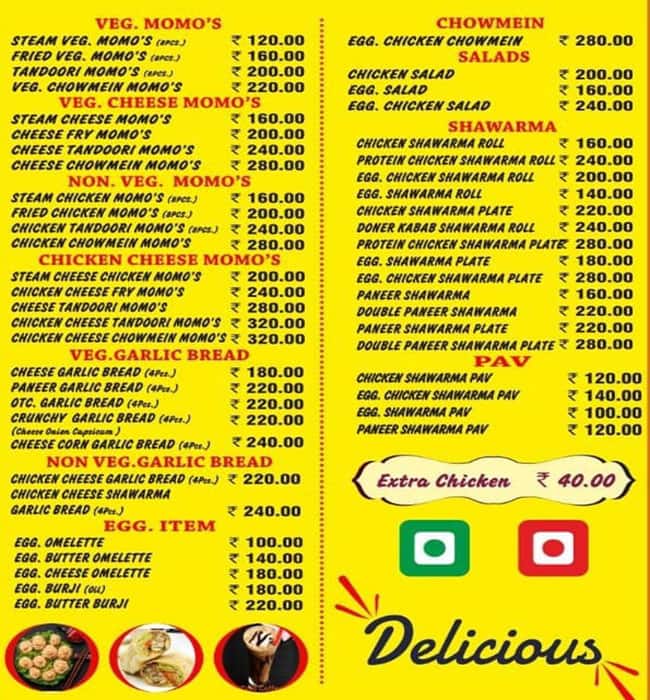 Menu at Shawarma Brothers, Jaipur, Shop G08