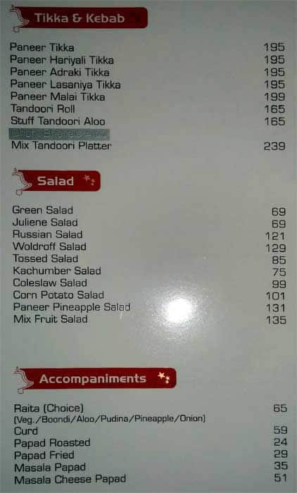 Dinner Bell Menu, Menu for Dinner Bell, Navrangpura, Ahmedabad - Zomato