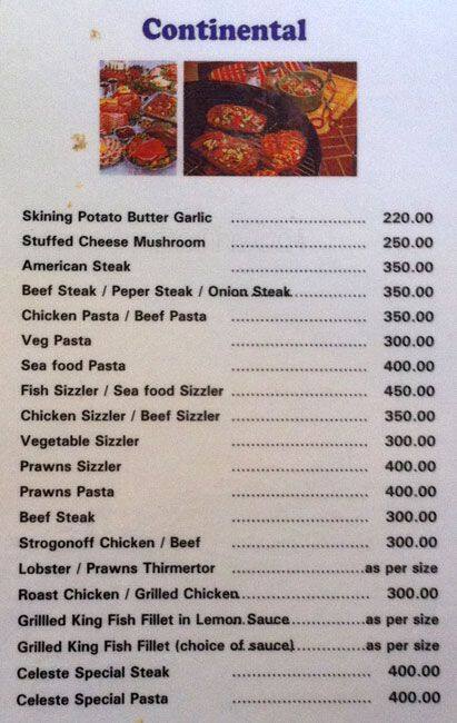 New River Side Bar And Restaurant Arpora Menu New River Side Bar And Restaurant Arpora Menu