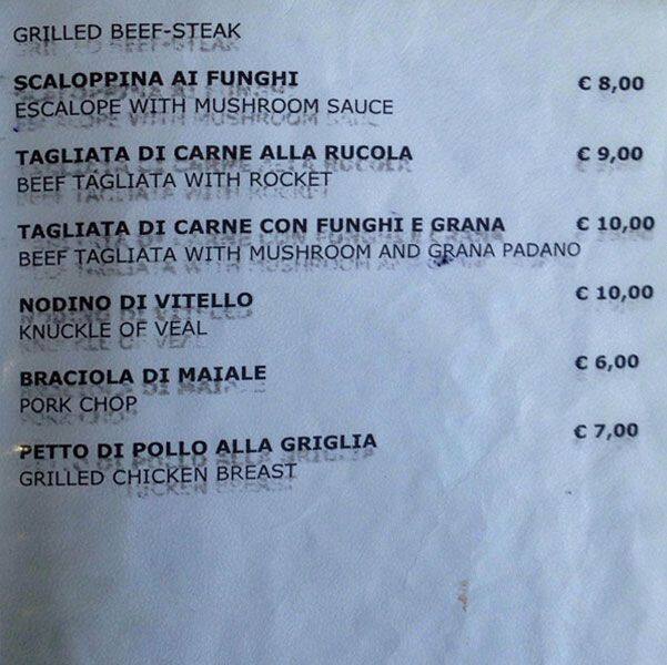 Menu di New Drink and Food - CHIUSO 