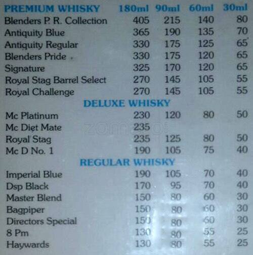 Menu at Krishna Vilas Bar and Restaurant, Thane, Krishna Building