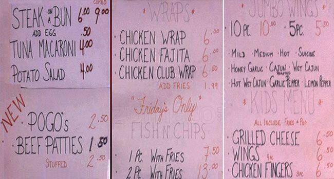 Menu de Duffy's Drive-In Restaurant
