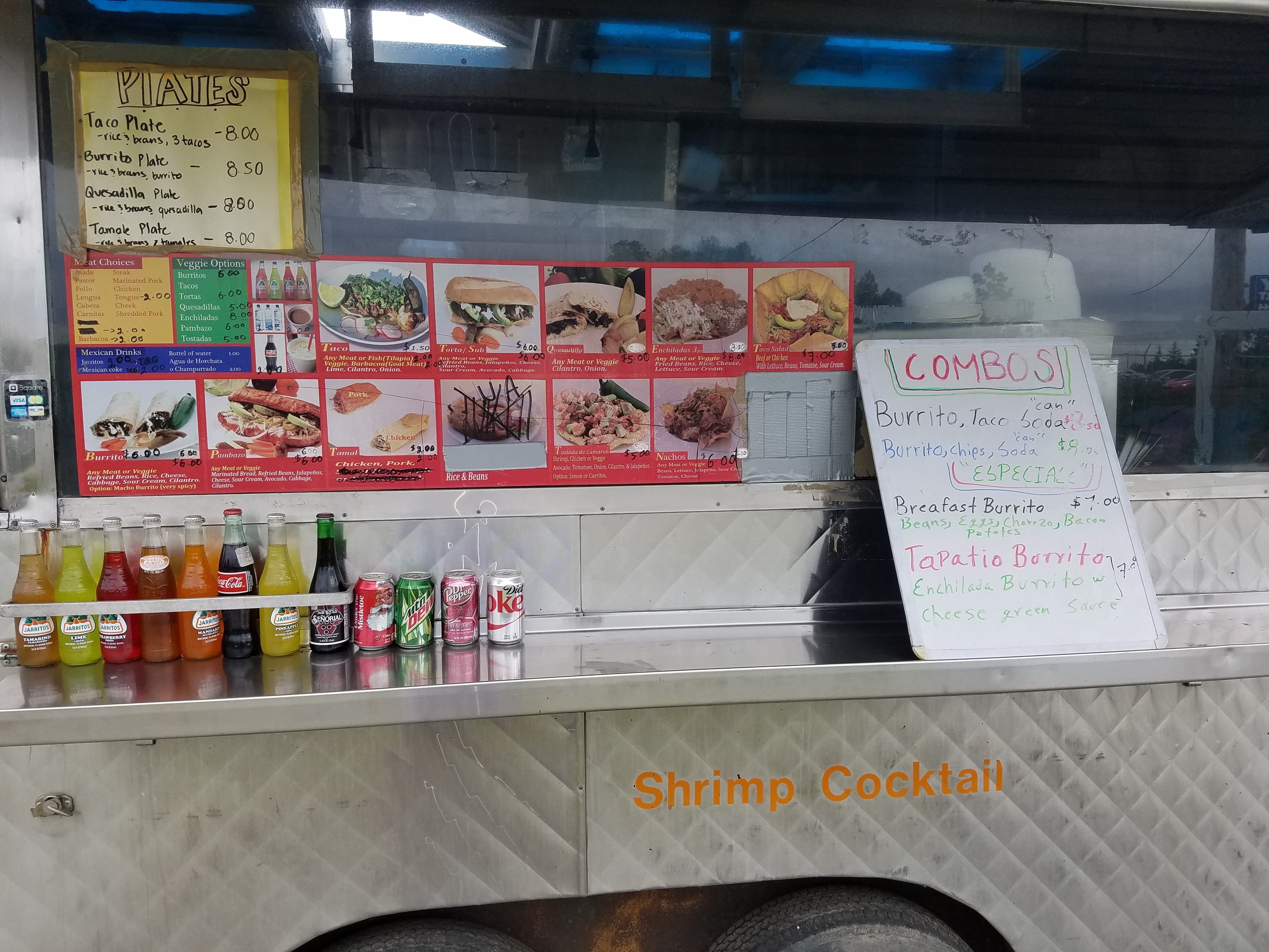 Menu at El Tapatio Taco Truck restaurant, Bellingham, -4124 Strider Loop Rd