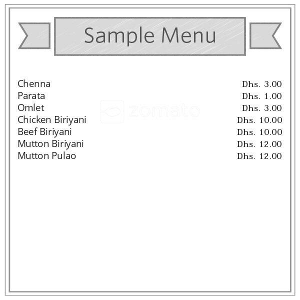 Menu of Faaz Hot Restaurant & Kitchen, Mussafah Sanaiya, Abu Dhabi