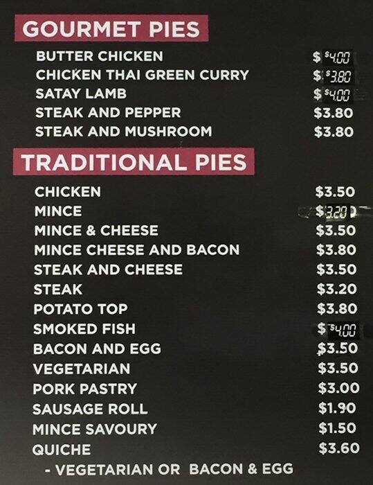 Silverdale Bakery Menu, Menu for Silverdale Bakery, Silverdale