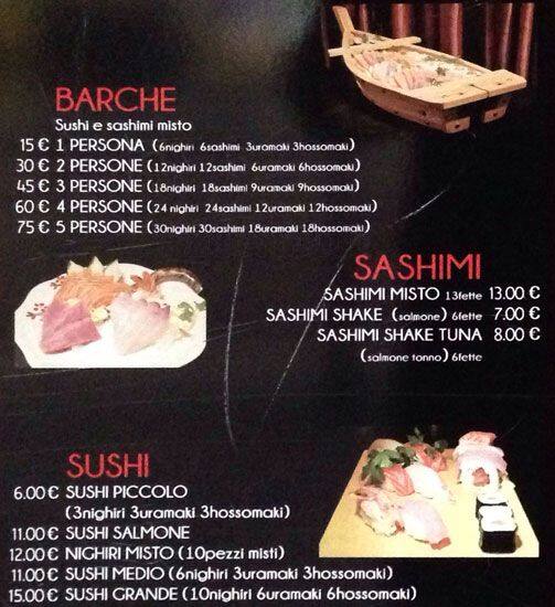 Menu di Restaurant 189 