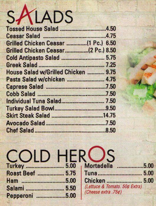 Piazza Pizza Restaurant Menu, Menu for Piazza Pizza Restaurant, Astoria