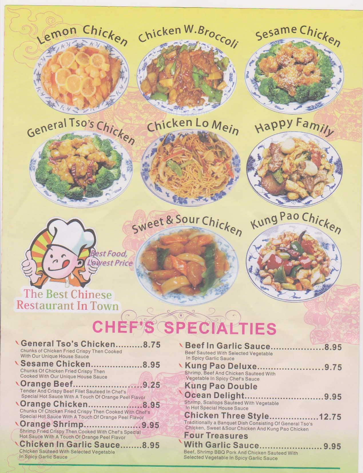 Fortune Garden Menu Menu For Fortune Garden Hermiston Hermiston