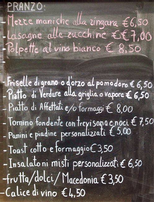 Menu di Don Tannino 
