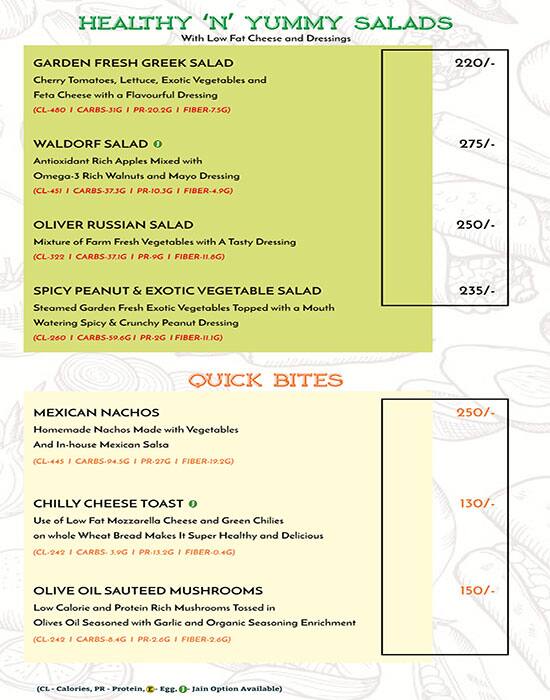 Menu at Sugarless Life Motera - Café & Pâtisserie, Ahmedabad