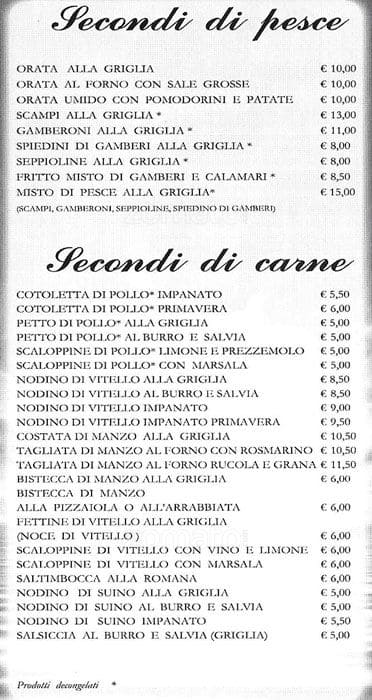 Menu di Aurora 