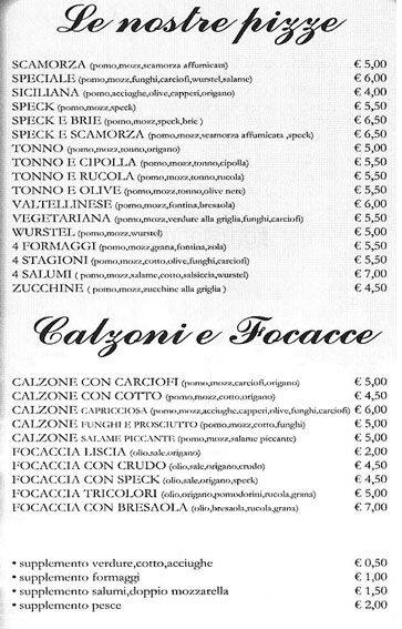 Menu di Aurora 