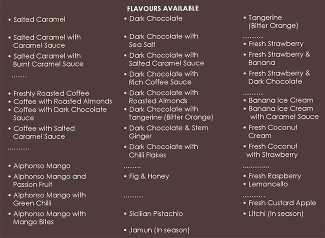 Tangelo Desserts & Ice Cream Menu - Zomato