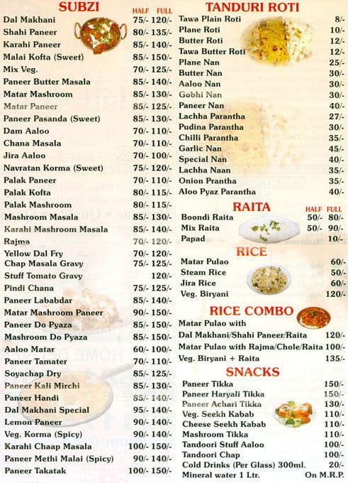 Apni Rasoi Menu, Menu for Apni Rasoi, Pandav Nagar, New Delhi - Zomato