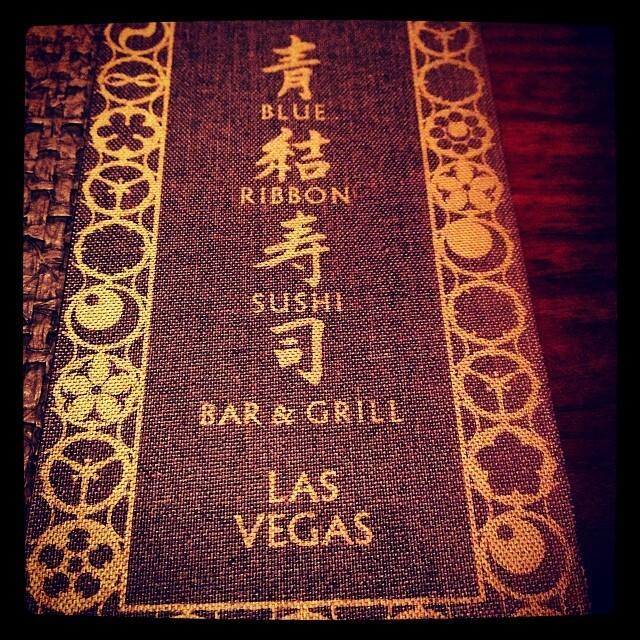 Menu at Blue Ribbon Las Vegas pub & bar, Las Vegas, S Las Vegas Blvd