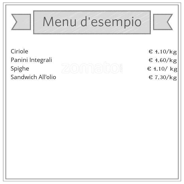 Menu di Fagiani 