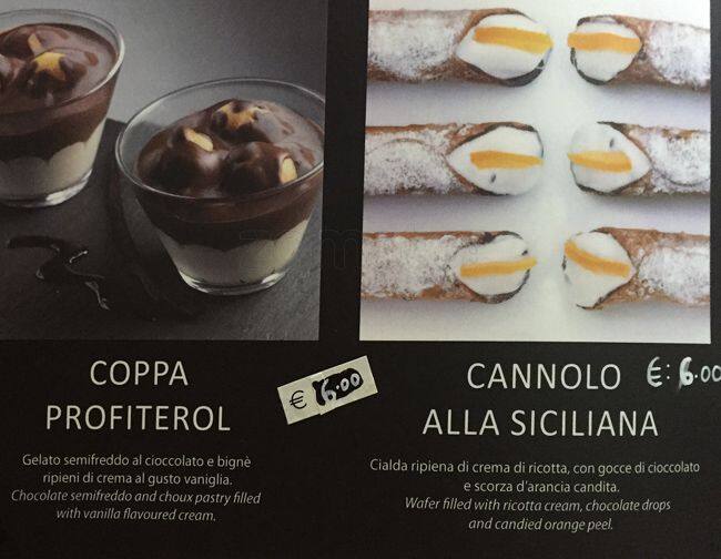 Menu di Angelucci Wine bar 