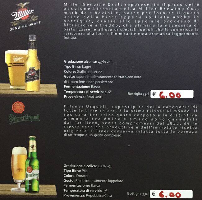 Menu di Angelucci Wine bar 