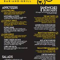 I Don T Care Bar And Grill Menu I Don T Care Bar And Grill Menu