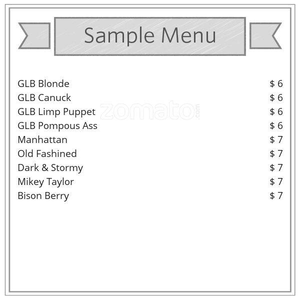 Wolf Like Me menu