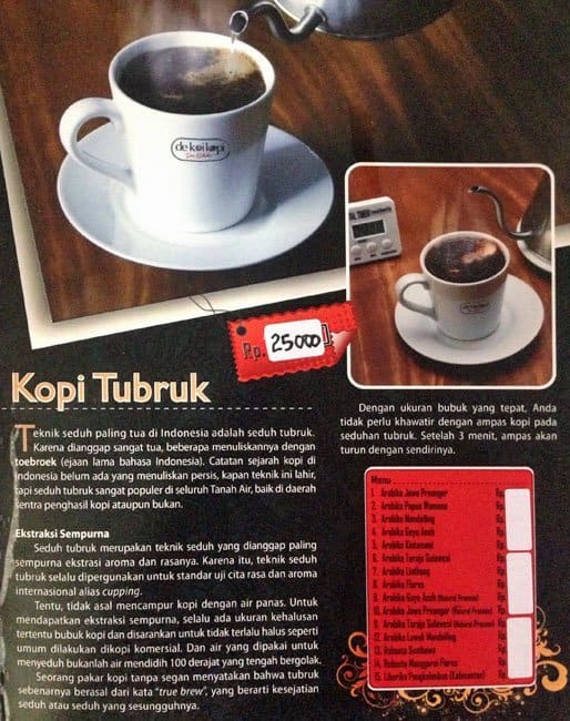 De Koi Kopi Menu Menu For De Koi Kopi Jatisampurna Bekasi De Koi Kopi Menu Menu For De Koi Kopi Jatisampurna Bekasi