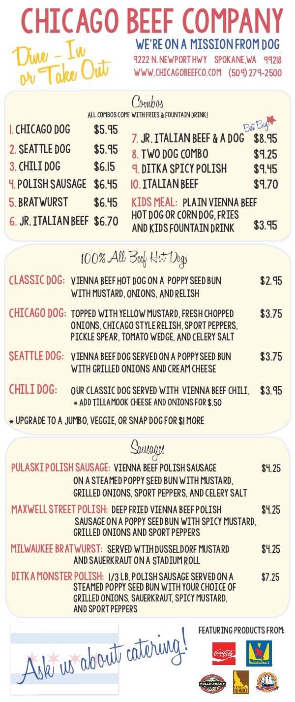 Joey's Taste of Chicago Menu Urbanspoon/Zomato