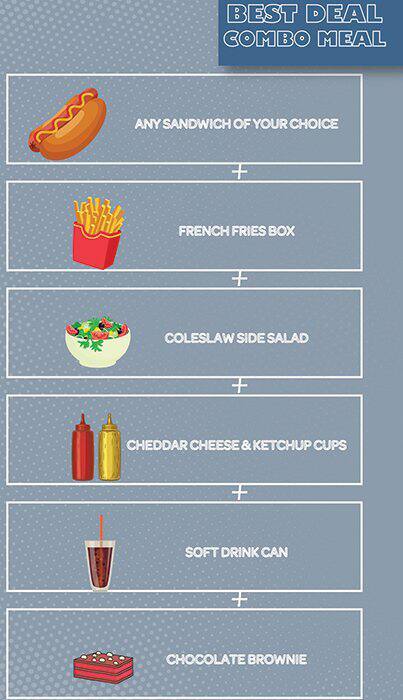 B-Back Restaurant menu