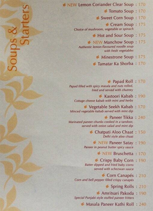 Indian Spice Menu, Menu for Indian Spice, Malviya Nagar, Jaipur Zomato