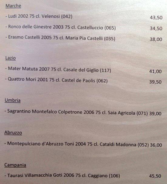Menu di Liberty 