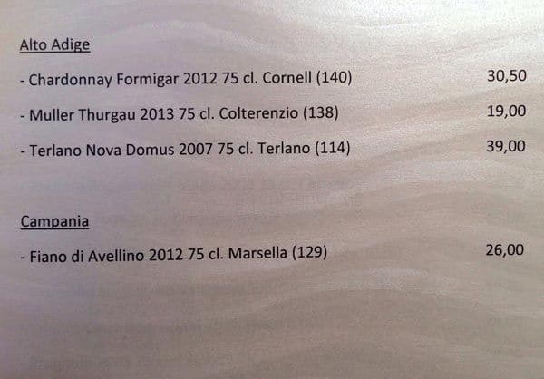 Menu di Liberty 