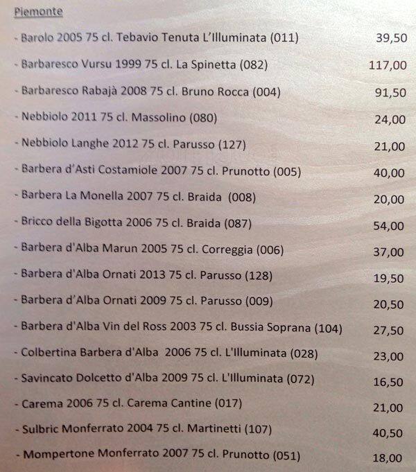 Menu di Liberty 