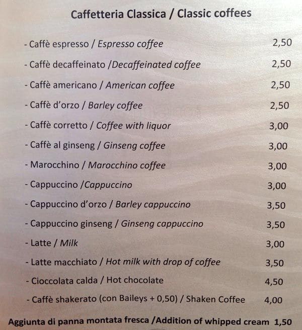 Menu di Liberty 
