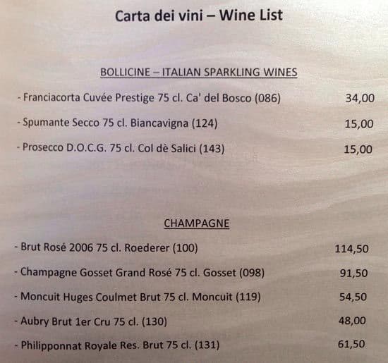Menu di Liberty 